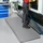 etm Anti-Ermüdungsmatte PVC 90 x 305 cm Grau