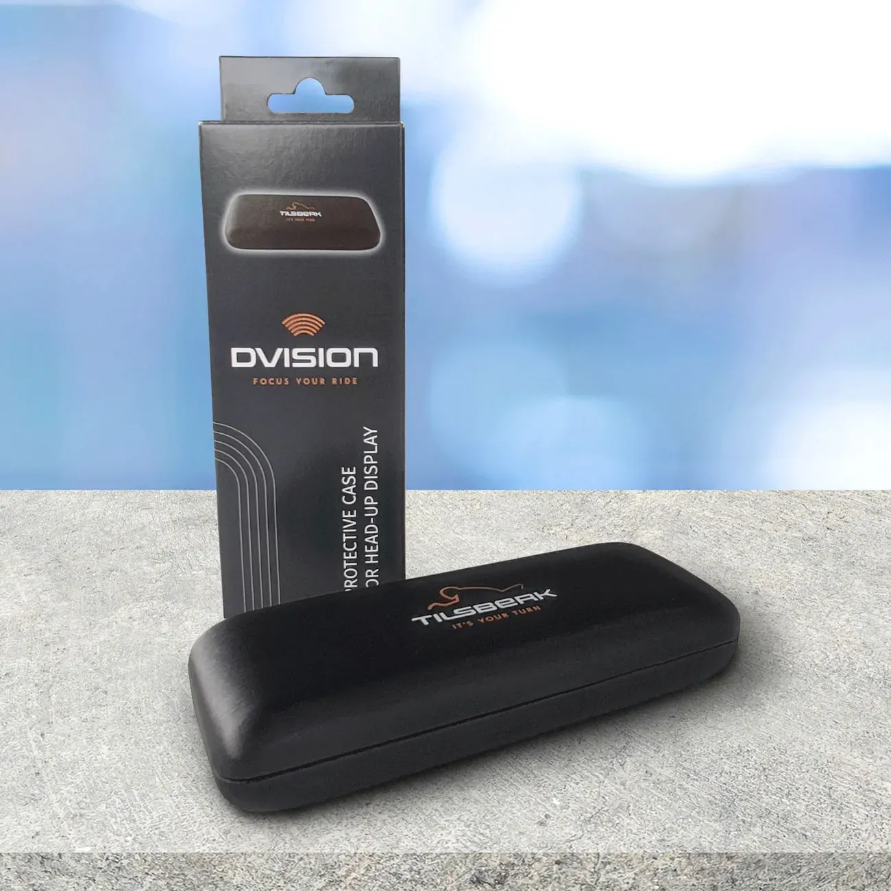 Tilsberk DVision HUD, cas - Noir