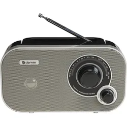 Inter Sales Denver TR-51GR, Persönlich, Analog, FM, Analog, Grau, Extern