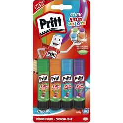 Pritt 2270013, Trocken, Klebestift, 10 g, Karton, Stoff, Papier, 5 - 50 °C, 4 St