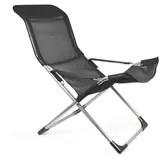 Jan Kurtz Fiam Fiesta Klappsessel 60 x 100 x 106 cm schwarz