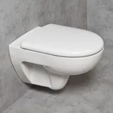 Geberit Renova Wand-WC mit WC-Sitz Weiß