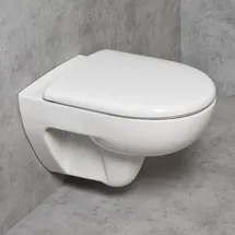 Geberit Renova Wand-WC mit WC-Sitz Weiß