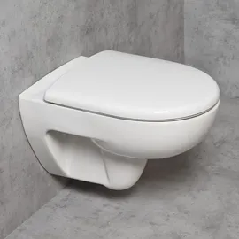 Geberit Renova Wand-WC mit WC-Sitz Weiß