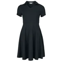 Banned Retro - Rockabilly Kleid knielang - Wonder Fit & Flare Dress - XS bis 4XL - für Damen - Größe M - schwarz - M