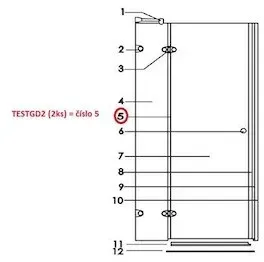 Anima Glass Ersatzteil TESTGD2
