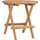 vidaXL Gartentisch Klappbar 61,5 x 54,5 x 11 cm Braun