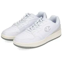 Champion RD18 Revive Low Herren-Sneakers, Weiß/Grau/Off, Weiß 43 EU, Weiß Grau Off White Ww003, 43 EU - 43 EU