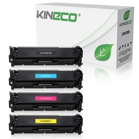Kineco 4 Toner kompatibel zu HP CF380X-CF383A XL