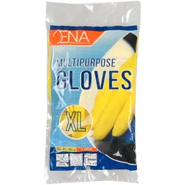 Abena ENA Multipurpose Haushaltshandschuhe, Latex, Gelb L
