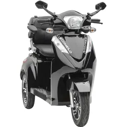 Elektromobil ECONELO "S1000 Lithium", schwarz, ElektromobileB:80cm H:100cm L:165cm, B:80cm H:100cm L:165cm