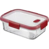 Curver Pojemnik szklane na żywność Smart Cook 235707 (0,9l - Rot