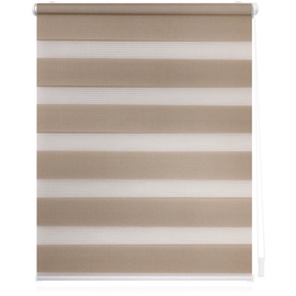 Lichtblick Duo Rollo / Doppelrollo Klemmfix 45 x 150 cm taupe