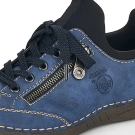 Rieker Schnürschuh Damen Blau 38