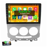 ESSGOO Für Mazda 5 CR19 2005-2010 Carplay NAVI 2DIN Autoradio (Digitalradio (DAB), FM, AM, RDS, Apple Carplay Android Auto GPS Navi WIFI BT EQ)