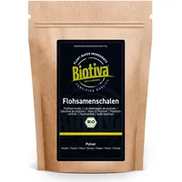 Flohsamenschalen Pulver Bio 500g Biotiva (33,98 EUR/kg)