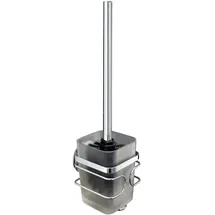 Maximex WC-Bürstengarnitur TurboFIX Edelstahl 1