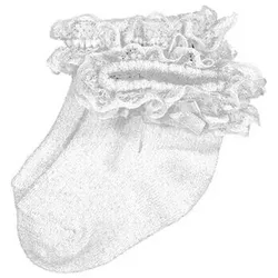 Mayoral  Socken 9593 Blanco  in Weiss, Geburt