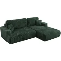 MKS Ecksofa OVO Cord 4-Sitzer Grün