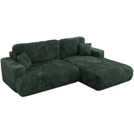 MKS Ecksofa OVO Cord 4-Sitzer Grün