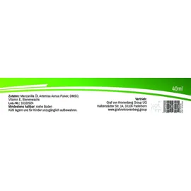 Graf von Kronenberg Group Artemisia annua Salbe | mit Moringa Samen & DMSO