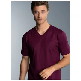 TRIGEMA V-Shirt DELUXE lila XL