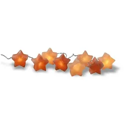 Beleuchtete Salzkristalle LEUCHTKRISTALLE STERN, 8 Kristalle, inkl. LED-Lichterkette