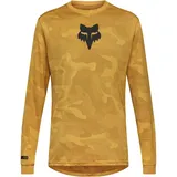 Fox Ranger Tru Dri LS Jersey langarm trikot fur Herren Bikeshirt langarm-Gold-S