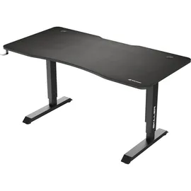 Sharkoon Skiller SGD10 Gaming Desk Schreibtisch 160x80cm schwarz/schwarz