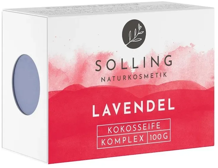 Solling Naturkosmetik Kokosölseife - Lavendel 100g Seife