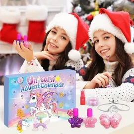 luxuskollektion Schmuck-Adventskalender Einhorn Mädchen 2024