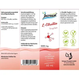 increase naturally Liposomales L-Citrullin Tropfen 180 ml