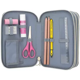 DEPESCHE TOPModel 3 Fach Federtasche CAT LOVE