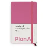 Thalia Notizbuch A6 Hardcover Candy Pink Liniert