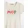 Marc O'Polo T-Shirt feines Rippjersey, gesticktes Logo weiß 128/134 (8-9J)