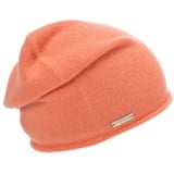 Seeberger Strickmütze Beanie aus 100% Kaschmir rot