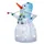 MARELIDA LED Schneemann mit Lichterkette Acryl Außen Weihnachtsfigur H: 30cm