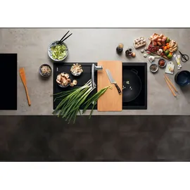 Blanco Metra XL 6 S Einbau vulkangrau + Excenterbetätigung
