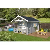 Lasita Maja Spielhaus Lido 215 x 215 cm Grau