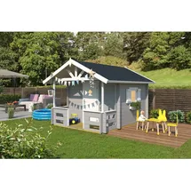 Lasita Maja Spielhaus Lido 215 x 215 cm Grau