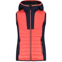 CMP KID G Hybrid Vest FIX Hood campari (C653)