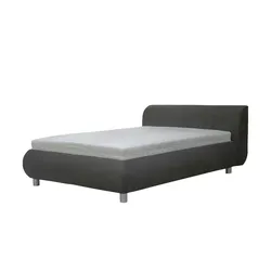 Polsterbett  Galaxy ¦ grau ¦ Maße (cm): B: 159 H: 86 T: 234.0
