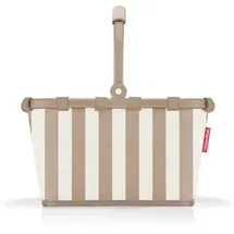 Reisenthel carrybag XS summerstripes coffee