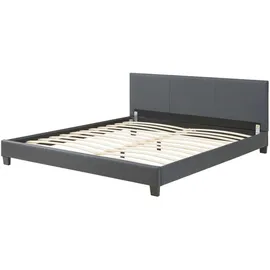Corium Albacete 180 x 200 cm Dunkelgrau