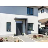 Gutta Rechteckvordach BS Plus 160 x 90 x 15,5 cm anthrazit