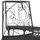 vidaXL Baumbank 160 x 80 x 89 cm Schwarz