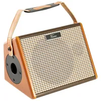 Fame AG-26A Akustikgitarrenverstärker, integrierter Akku, 2 separat regelbare Kanäle,