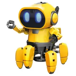 Velleman Roboter Bausatz Tobbie, STEM-Bausatz, 2 Modi, Batteriebetrieb, ab 14 Jahren