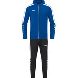 Jako Trainingsanzug Polyester Power mit Kapuze, Royal, 140