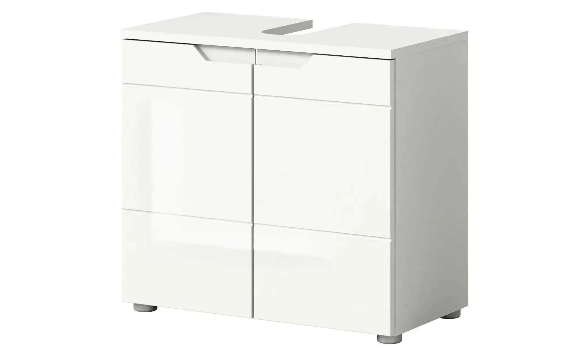 Waschbeckenunterschrank   ¦ weiß ¦ Maße (cm): B: 63 H: 59